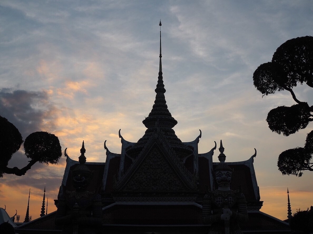 歴代のシャム国王の足跡とバンコクの寺院の関係